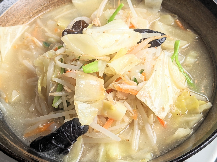 <幸楽苑>塩野菜たんめん 研究学園駅周辺のラーメン--幸楽苑 イーアスつくば店