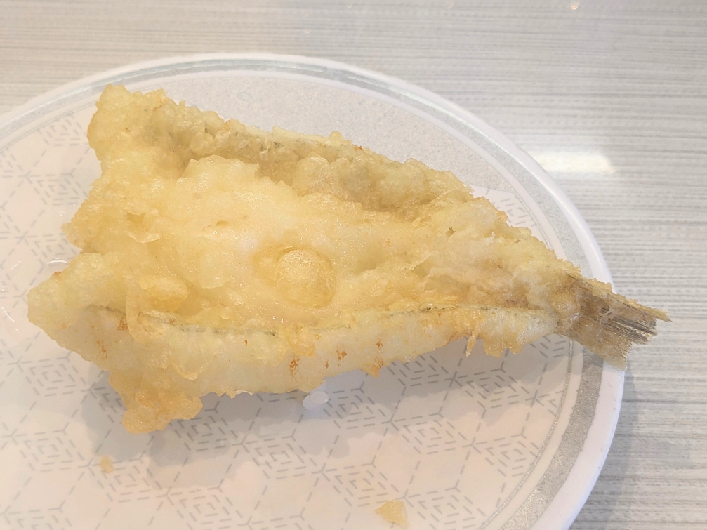 <はま寿司>きすの天ぷら 山手駅周辺の回転寿司--はま寿司 本牧店