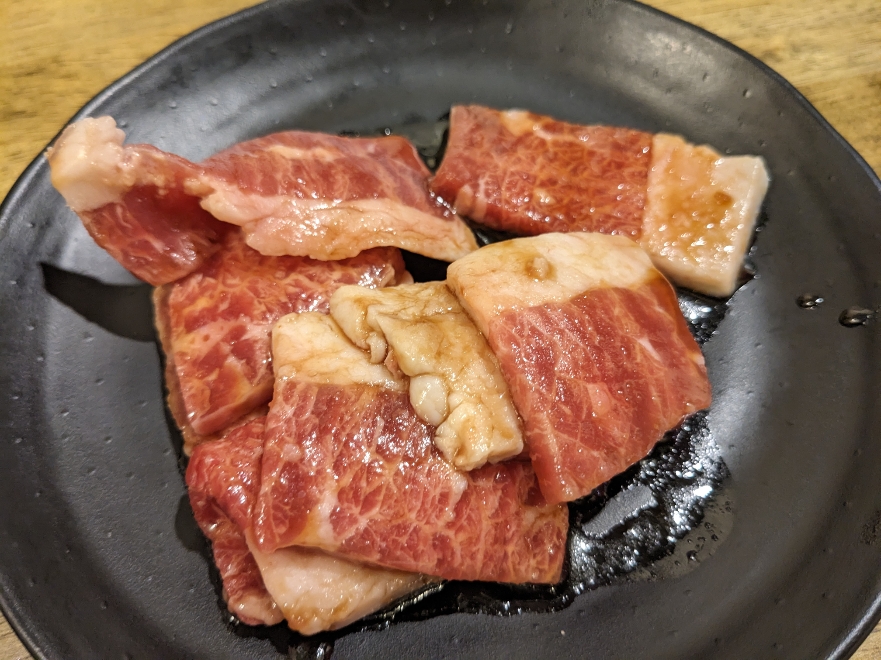 <七輪焼肉 安安>牛肉 中百舌鳥駅周辺の七輪焼肉--七輪焼肉 安安 なかもず店