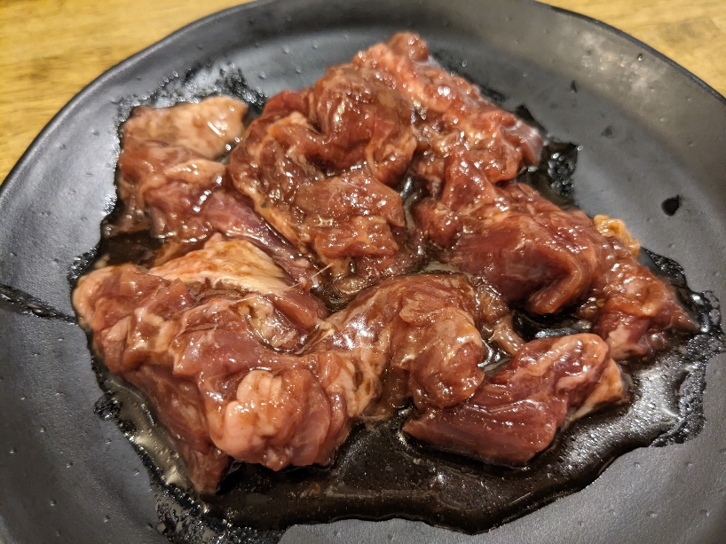 <七輪焼肉 安安>牛肉 中百舌鳥駅周辺の七輪焼肉--七輪焼肉 安安 なかもず店